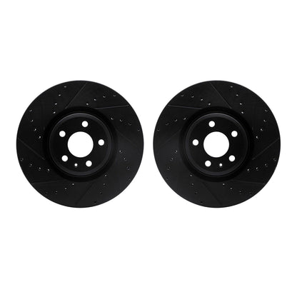 Dynamic Friction Company Disc Brake Rotor Set 8002-73028