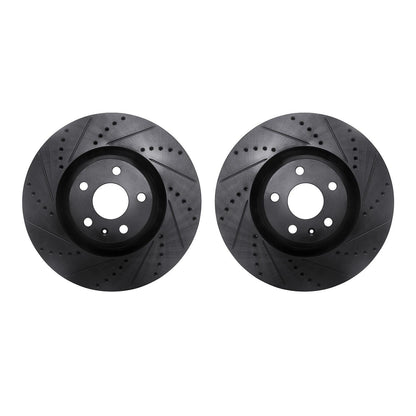 Dynamic Friction Company Disc Brake Rotor Set 8002-73036