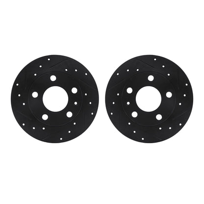 Dynamic Friction Company Disc Brake Rotor Set 8002-73049