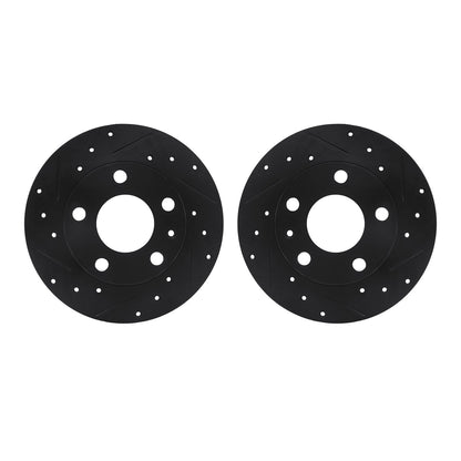 Dynamic Friction Company Disc Brake Rotor Set 8002-73049