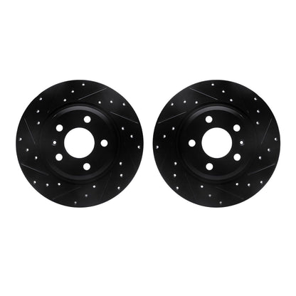 Dynamic Friction Company Disc Brake Rotor Set 8002-73050