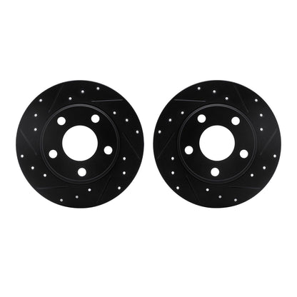 Dynamic Friction Company Disc Brake Rotor Set 8002-73055