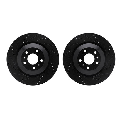 Dynamic Friction Company Disc Brake Rotor Set 8002-73060