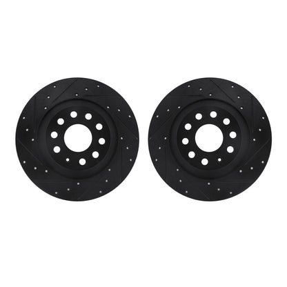 Dynamic Friction Company Disc Brake Rotor Set 8002-73063