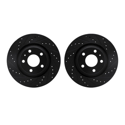 Dynamic Friction Company Disc Brake Rotor Set 8002-73067