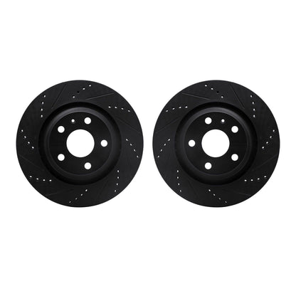 Dynamic Friction Company Disc Brake Rotor Set 8002-73071