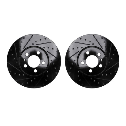 Dynamic Friction Company Disc Brake Rotor Set 8002-74002