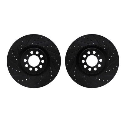 Dynamic Friction Company Disc Brake Rotor Set 8002-74010