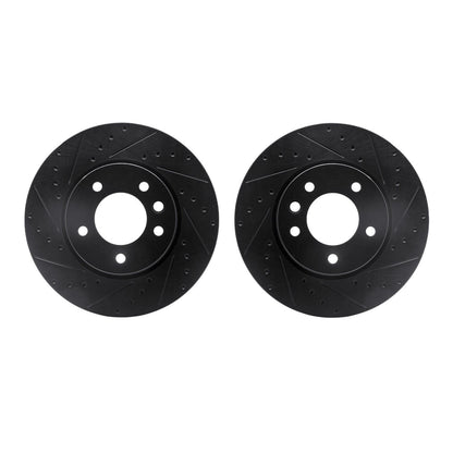 Dynamic Friction Company Disc Brake Rotor Set 8002-74014