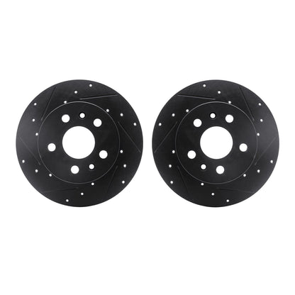 Dynamic Friction Company Disc Brake Rotor Set 8002-74033