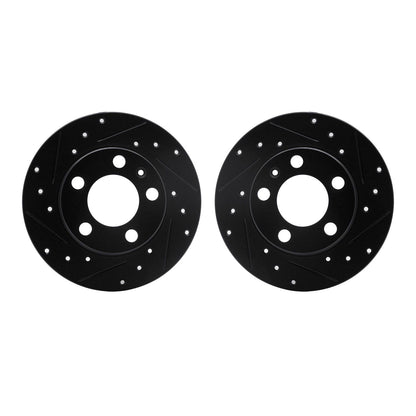 Dynamic Friction Company Disc Brake Rotor Set 8002-74038