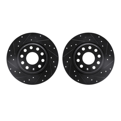 Dynamic Friction Company Disc Brake Rotor Set 8002-74040