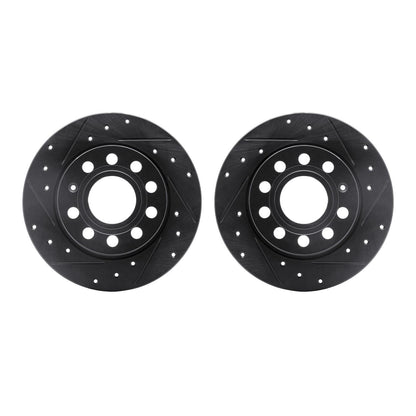 Dynamic Friction Company Disc Brake Rotor Set 8002-74042