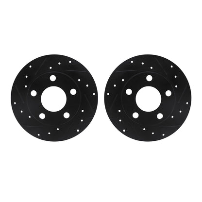 Dynamic Friction Company Disc Brake Rotor Set 8002-74044