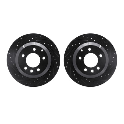 Dynamic Friction Company Disc Brake Rotor Set 8002-74046