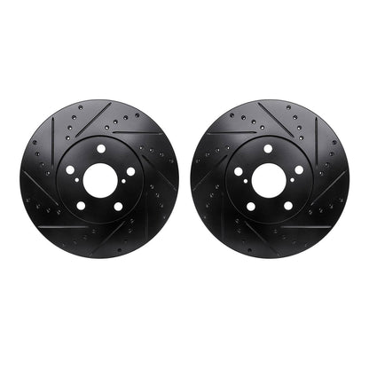 Dynamic Friction Company Disc Brake Rotor Set 8002-75003