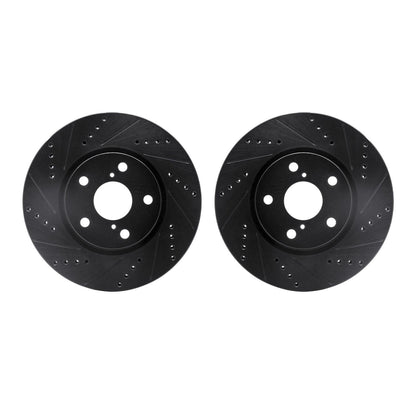 Dynamic Friction Company Disc Brake Rotor Set 8002-75004