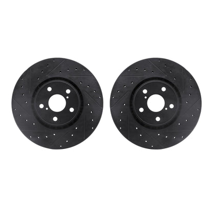Dynamic Friction Company Disc Brake Rotor Set 8002-75005