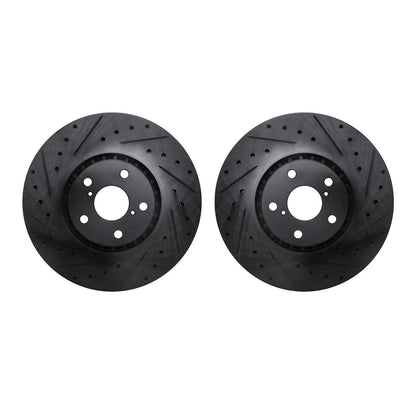Dynamic Friction Company Disc Brake Rotor Set 8002-75006