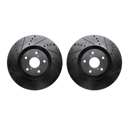 Dynamic Friction Company Disc Brake Rotor Set 8002-75007