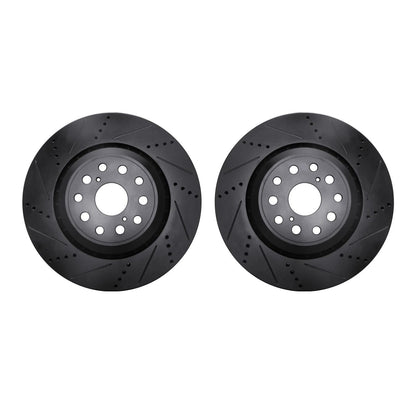 Dynamic Friction Company Disc Brake Rotor Set 8002-75015