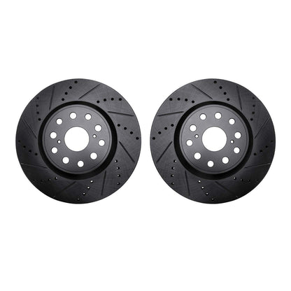 Dynamic Friction Company Disc Brake Rotor Set 8002-75016