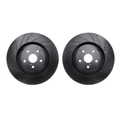 Dynamic Friction Company Disc Brake Rotor Set 8002-75017