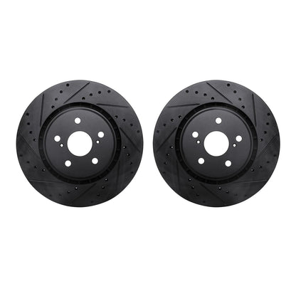 Dynamic Friction Company Disc Brake Rotor Set 8002-75018