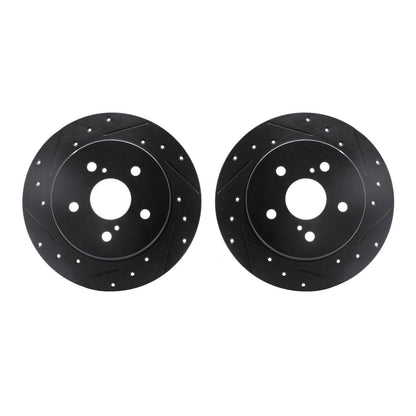 Dynamic Friction Company Disc Brake Rotor Set 8002-75021