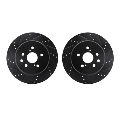 Dynamic Friction Company Disc Brake Rotor Set 8002-75023