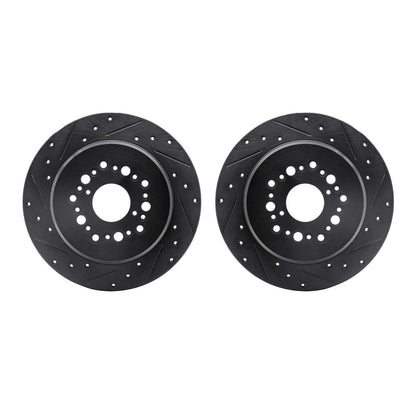 Dynamic Friction Company Disc Brake Rotor Set 8002-75024