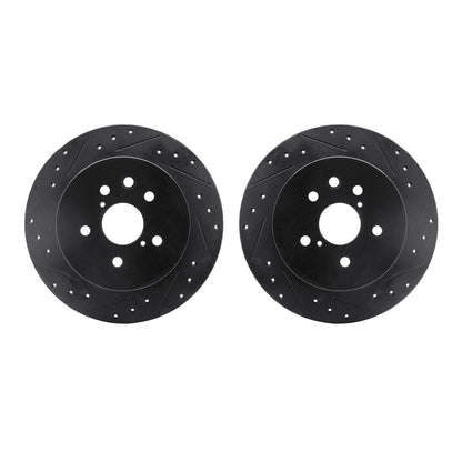 Dynamic Friction Company Disc Brake Rotor Set 8002-75026