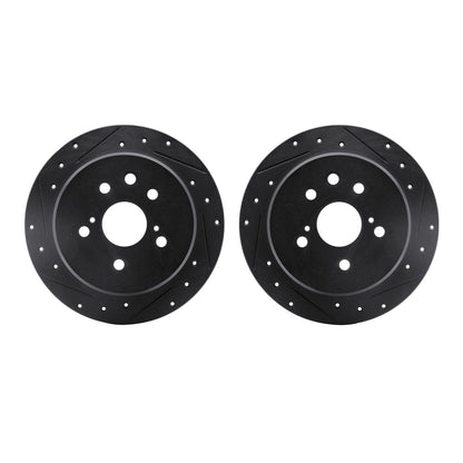 Dynamic Friction Company Disc Brake Rotor Set 8002-75028