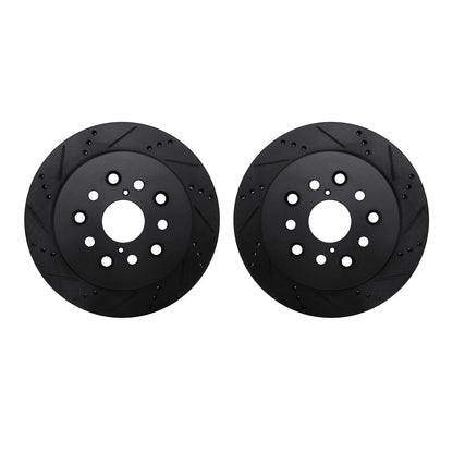 Dynamic Friction Company Disc Brake Rotor Set 8002-75031