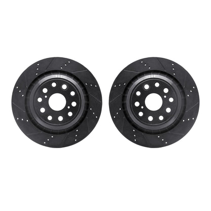 Dynamic Friction Company Disc Brake Rotor Set 8002-75032