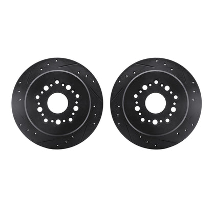 Dynamic Friction Company Disc Brake Rotor Set 8002-75036