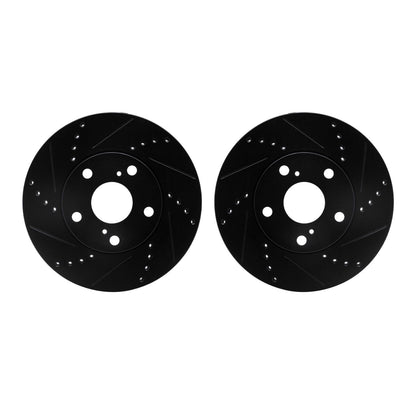Dynamic Friction Company Disc Brake Rotor Set 8002-76007