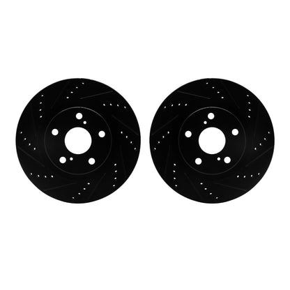 Dynamic Friction Company Disc Brake Rotor Set 8002-76010