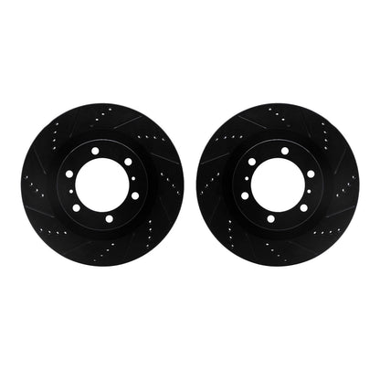 Dynamic Friction Company Disc Brake Rotor Set 8002-76012