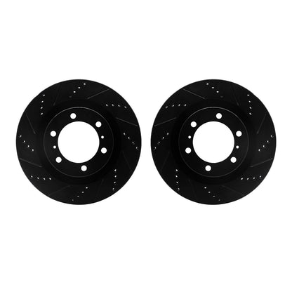 Dynamic Friction Company Disc Brake Rotor Set 8002-76012