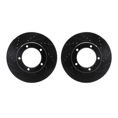 Dynamic Friction Company Disc Brake Rotor Set 8002-76016