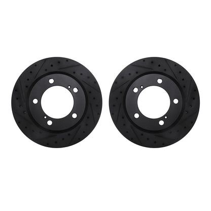 Dynamic Friction Company Disc Brake Rotor Set 8002-76017
