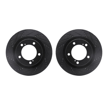 Dynamic Friction Company Disc Brake Rotor Set 8002-76018