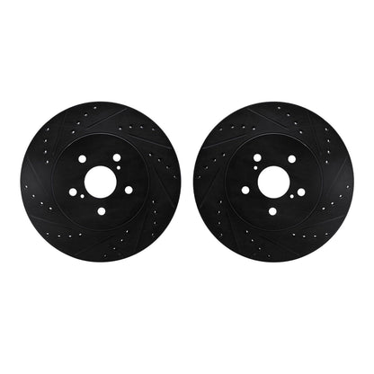 Dynamic Friction Company Disc Brake Rotor Set 8002-76020