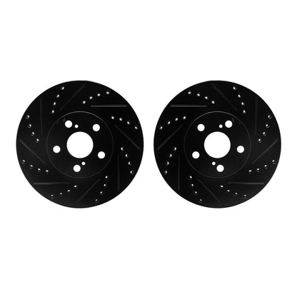 Dynamic Friction Company Disc Brake Rotor Set 8002-76021