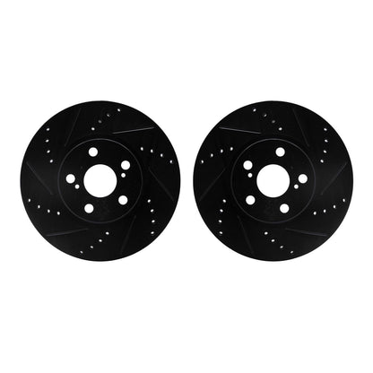 Dynamic Friction Company Disc Brake Rotor Set 8002-76022