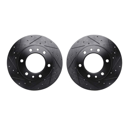 Dynamic Friction Company Disc Brake Rotor Set 8002-76024