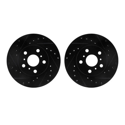 Dynamic Friction Company Disc Brake Rotor Set 8002-76032