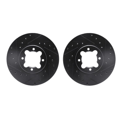 Dynamic Friction Company Disc Brake Rotor Set 8002-76037