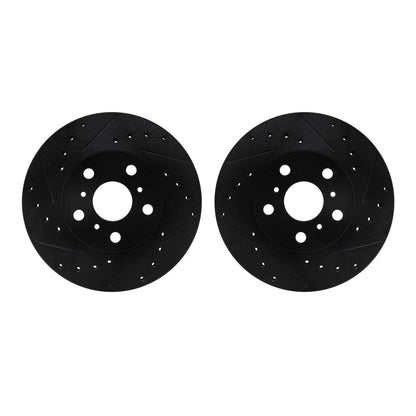 Dynamic Friction Company Disc Brake Rotor Set 8002-76040